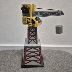 Imaginarium wooden railway cargo crane